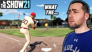 THE WEIRDEST RANKED GAME I'VE PLAYED IN MLB THE SHOW 21 DIAMOND DYNASTY...