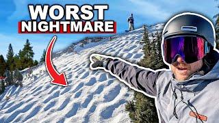 How To Survive Big Mogul Snowboarding