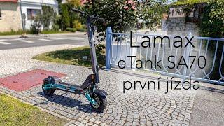 Lamax eTank SA70 - je to docela zběsilá věc . První jízda 