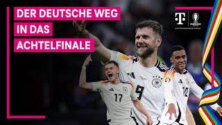 Deutschlands Weg in das Achtelfinale gegen Dänemark I UEFA EURO 2024 I MAGENTA TV