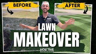 A Lawn Makeover that will BLOW YOUR MIND | Mow Time Makeover