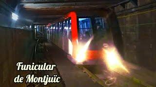 Montjuïc Funicular : Paral·lel - Parc de Montjuïc ( Barcelona ) TMB