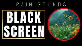 10 Hours of Rain Sounds for Sleeping - Black Screen | Relaxation & Deep Sleep Aid