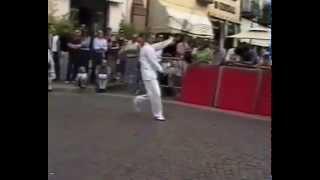Shaolin Shuang Tao - Le 2 Sciabole di Shaolin con Luigi Caforio, scuola Kung Fu Chang a Pavia 1994.