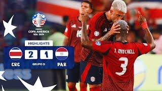 COSTA RICA 2-1 PARAGUAY | HIGHLIGHTS | CONMEBOL COPA AMÉRICA USA 2024™