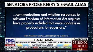 Grassley, Johnson Investigate John Kerry’s Use Of Pseudonym Email