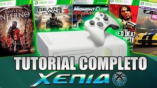 TUTORIAL EMULADOR DE XBOX 360 | COMO UTILIZAR O XENIA MASTER EM 2022!