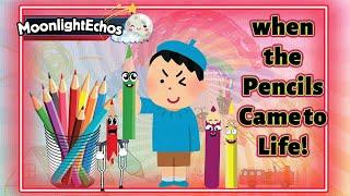 ️ When the Pencils Came to Life! |  Magical Bedtime Story for Kids |  Animated Storytelling