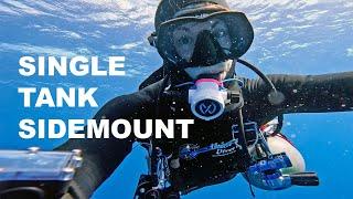 Single tank sidemount diving - The perfect travel scuba gear