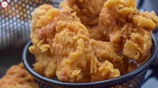 KFC Style Chicken Popcorn Recipe | Popcorn Chicken Recipe | Hindi/Urdu