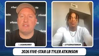2026 five-star LB Tyler Atkinson