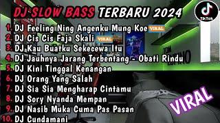 DJ SLOW BASS TERBARU 2024 || DJ FEELING NING ANGENKU MUNG KOE  REMIX FULL ALBUM TERBARU 2024