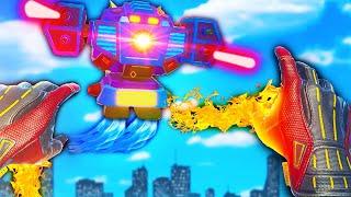 Iron Man DESTROYS Robots in Virtual Reality - Superfly VR Gameplay