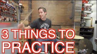 3 Things to Practice while Stuck at Home! (Free Drum Lesson)