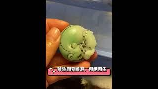 碧玉豐三水玉雕《子母歡》的製作過程