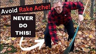 RAKE ACHE - PREVENT THE PAIN - Dr. Rob Murray, Chiropractor in Newmarket, Ontario, Canada