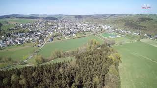 Pockau und Forchheim im Erzgebirge in 4K Luftaufnahmen