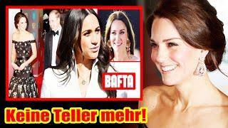 Keine Teller mehr! Prinzessin Kate macht Meghans Hoffnungen auf IG-Ruhm mit BAFTA-Auftritt zunichte