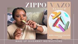 Vazo Zippo Review | Giveaway Instructions | Shopshipshake