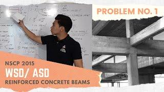 WSD/ ASD Cracked Transformed Stage 2 - Prob. 1 - RC Beams NSCP 2015