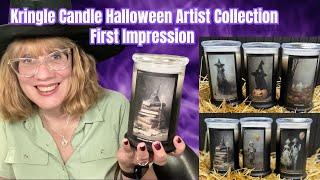 Kringle Candle Halloween Artist Collection  - First Impression