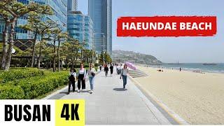 BUSAN, SOUTH KOREA  [4K] Haeundae Beach