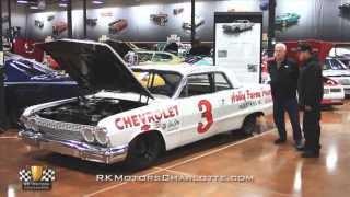 Junior Johnson and his 1963 Chevrolet Impala SS