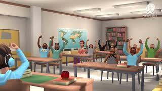 The funniest Plotagon scene ever: Crazy school [MOST POPULARLY VEIWED VIDEO]