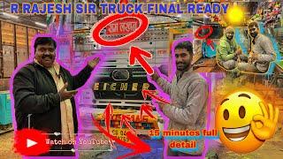 R RAJESH SIR KI TRUCK KA KAM FINAL HO GYA @RRajeshVlogs @RRajeshVlogs @gilltruckbody