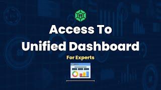 How to access the unified dashboard for SCMDOJO experts.