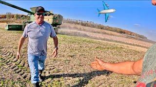 Airline Pilot Attempts to Fly the Combine!