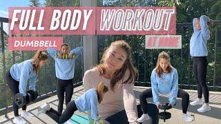 Full Body Dumbbell Workout | Efficient workout for busy bees 