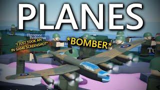 PLANES in Roblox Conquer Europe WW2 (Conquer The World)