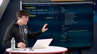 Git Internals by John Britton of GitHub - CS50 Tech Talk