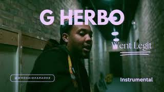 G Herbo - Went Legit (Instrumental)