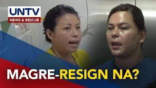 Atty. Zuleika Lopez, nais nang mag-resign bilang Chief of Staff ni VP Sara Duterte