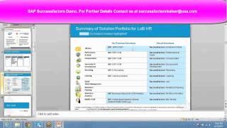 SAP Successfactors Training