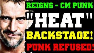 WWE News! CM Punk Roman Reigns HEAT Backstage! CM Punk REJECTS Bloodline Pose On WWE Smackdown Today