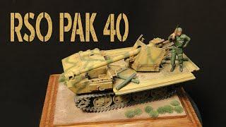 Let's Build: Scale Model German RSO PAK 40