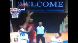 Justin Montri Bassey Crossed Then Posterized  Keymark Carino/FIBA Asia U18 Championship/July 26,201