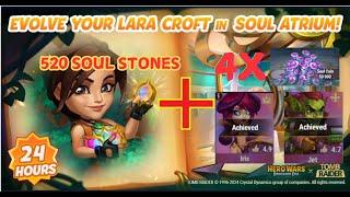 LARA CROFT SOULSTONE DROP RATE | HERO WARS FB & WEB