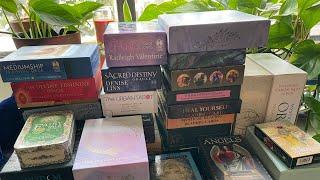 40 Mystery Tarot & Oracle Decks?! She sent me these