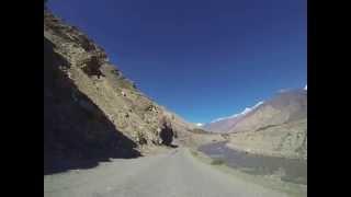 Driving through the Wakhan Valley, Tajikistan (1)