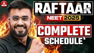 RAFTAAR NEET 2025 | Chemistry Complete Schedule & Strategy by Nitesh Devnani