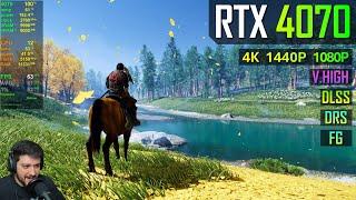 RTX 4070 - Ghost of Tsushima