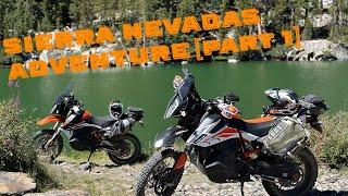 ADVENTURE RIDING (SIERRA NEVADA REGION) [PART 1] *RAW GOPRO*