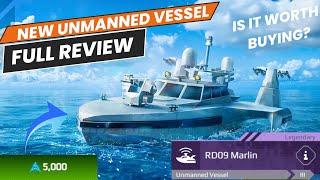 Modern Warships RD09 Marlin - New Unmanned Vessel Full Review | Im Time Traveler