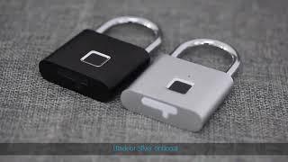 Golden Security Keyless USB Rechargeable Door Lock Fingerprint Smart Padlock Review 2022