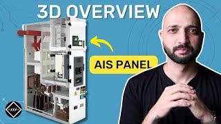 3D Overview of Medium Voltage Switchgear AIS Panel | TheElectricalGuy