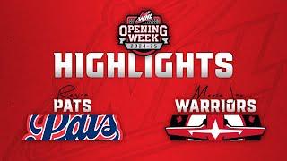 Regina Pats at Moose Jaw Warriors 9/27 | WHL Highlights 2024-25